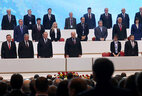 Прэзідэнт Беларусі Аляксандр Лукашэнка на адкрыцці пленарнага пасяджэння