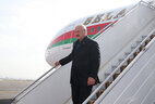 Президент Беларуси Александр Лукашенко прибыл с рабочим визитом в Армению. Самолет Главы государства совершил посадку в ереванском аэропорту Звартноц