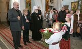 Президент Беларуси Александр Лукашенко в день Рождества Христова посетил Минский Свято-Духов кафедральный собор