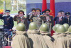 Александр Лукашенко на параде в честь 70-й годовщины Победы