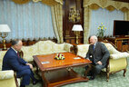 Встреча с Президентом Молдовы Игорем Додоном