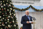 Александр Лукашенко на встрече с учащимися