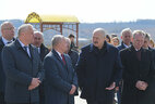 Александр Лукашенко во время рабочей поездки в Логойский район