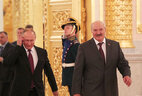 Президент Беларуси Александр Лукашенко и Президент России Владимир Путин