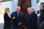 Прэзідэнт Беларусі Аляксандр Лукашэнка прыбыў у Сочы