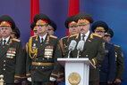 Александр Лукашенко на параде в честь Дня Независимости Республики Беларусь