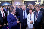 Аляксандр Лукашэнка з удзельнікамі кангрэса
