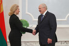 Александр Лукашенко и Алла Бодак