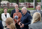 Александр Лукашенко на встрече с жителями Копыси