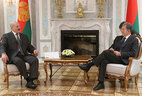 Александр Лукашенко и Романо Проди