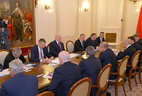 Meeting with Russian President Vladimir Putin