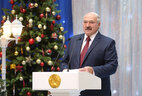 Аляксандр Лукашэнка на дабрачынным свяце