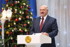 Александр Лукашенко на благотворительном празднике