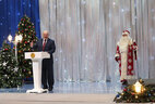Александр Лукашенко на благотворительном празднике