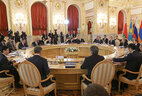 Во время заседания Высшего Евразийского экономического совета в Москве