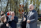 Александр Лукашенко встретился с жителями Климовичей