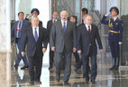 Встреча президентов Беларуси, Казахстана и России