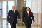 Аляксандр Лукашэнка і Наваз Шарыф