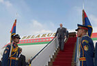 Президент Беларуси Александр Лукашенко прибыл с официальным визитом в Египет. Самолет Главы государства приземлился в Каирском международном аэропорту