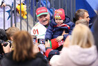 Александр Лукашенко после матча
