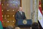 Александр Лукашенко на встрече с представителями СМИ по итогам переговоров с Президентом Египта Абдель Фаттахом аль-Сиси