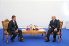 Президент Беларуси Александр Лукашенко и председатель правления ПАО "Газпром" Алексей Миллер