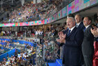 Во время церемонии открытия II Европейских игр