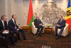 Встреча с Президентом Молдовы Игорем Додоном