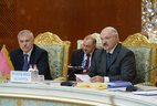 Во время пленарного заседания Совета коллективной безопасности ОДКБ