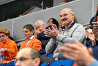 Аляксандр Лукашэнка на матчы Кубка Федэрацыі