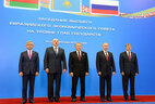 Президенты Беларуси, Казахстана, России, Армении и Кыргызстана