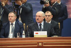 Президент Беларуси Александр Лукашенко на заседании в расширенном составе
