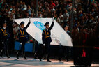Во время церемонии закрытия II Европейских игр