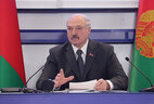 Аляксандр Лукашэнка на нарадзе аб развіцці летніх відаў спорту