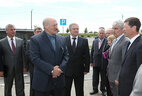 Александр Лукашенко во время посещения ОАО "Беларуськалий"