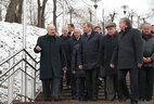 Президент Беларуси Александр Лукашенко ознакомился с благоустройством Могилева