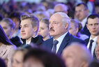 Аляксандр Лукашэнка на свяце "Купалле"