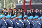 Александр Лукашенко на параде в ознаменование Дня Независимости Республики Беларусь