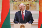 Президент Беларуси Александр Лукашенко выступил на церемонии вручения государственных наград