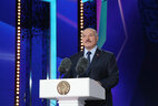 Александр Лукашенко на церемонии торжественного открытия XXVIII Международного фестиваля искусств "Славянский базар в Витебске"