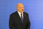 Александр Лукашенко во время встречи с представителями белорусских и зарубежных СМИ
