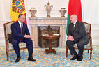 Negotiations with Moldova President Igor Dodon