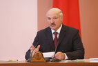 Аляксандр Лукашэнка на нарадзе аб сацыяльна-эканамічным развіцці Брэсцкай вобласці