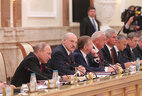 Во время заседания Высшего государственного совета Союзного государства