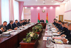 Александр Лукашенко провел совещание о развитии юго-восточных районов Могилевской области
