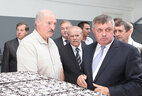 Александр Лукашенко во время посещения Республиканского лесного селекционно-семеноводческого центра
