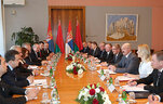 Во время переговоров Президентов Беларуси и Сербии в расширенном составе