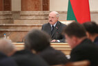 Аляксандр Лукашэнка на адкрыцці сустрэчы Асноўнай групы Мюнхенскай канферэнцыі па бяспецы