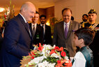 Президент Беларуси Александр Лукашенко и Президент Пакистана Мамнун Хусейн
