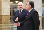 Президент Беларуси Александр Лукашенко и Президент Таджикистана Эмомали Рахмон